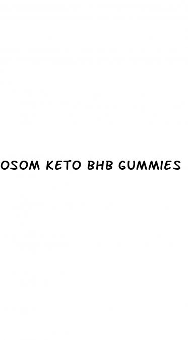 osom keto bhb gummies