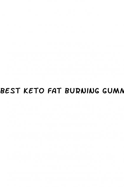 best keto fat burning gummies