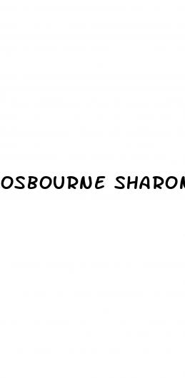 osbourne sharon weight loss