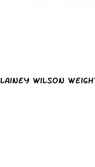 lainey wilson weight loss diet