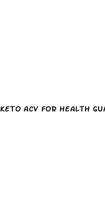 keto acv for health gummies