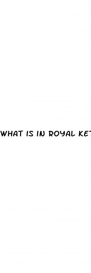 what is in royal keto gummies