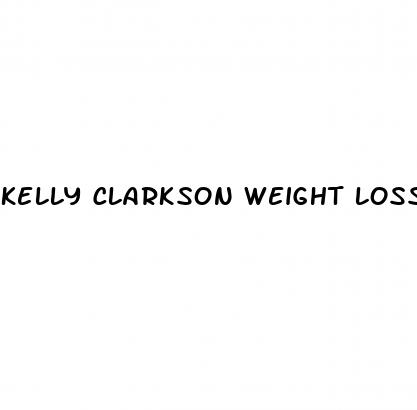 kelly clarkson weight loss doctor oz