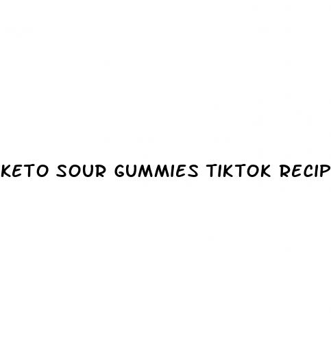 keto sour gummies tiktok recipe