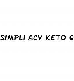 simpli acv keto gummies for weight loss