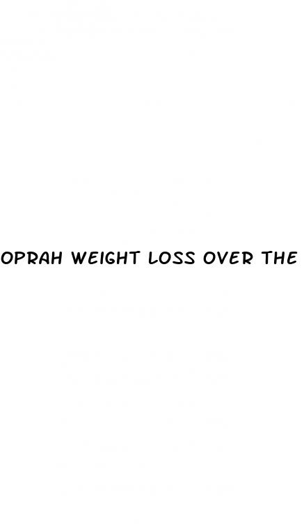 oprah weight loss over the decades