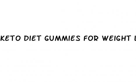 keto diet gummies for weight loss