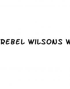 rebel wilsons weight loss