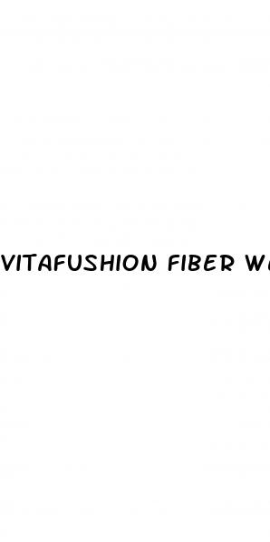 vitafushion fiber weight loss gummies