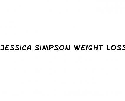 jessica simpson weight loss plan