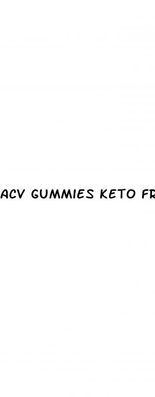 acv gummies keto friendly