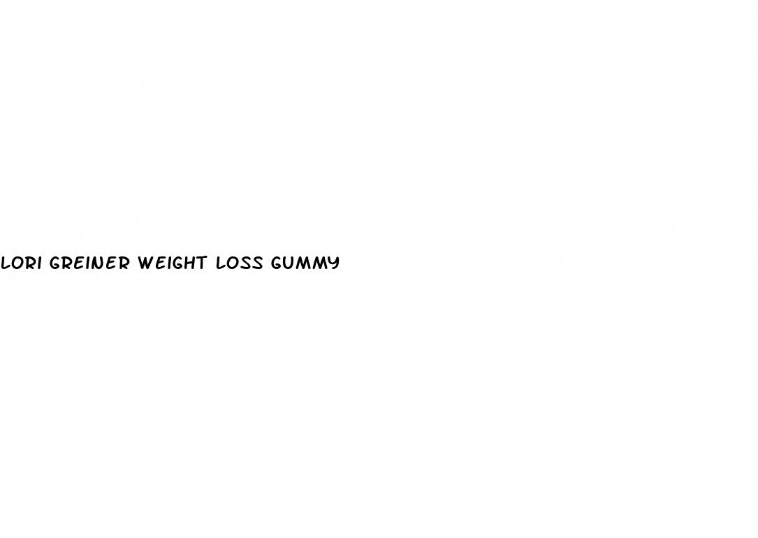 lori greiner weight loss gummy