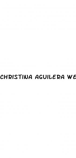 christina aguilera weight loss surgery