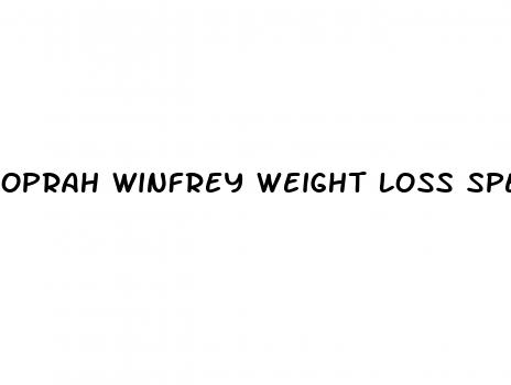 oprah winfrey weight loss special