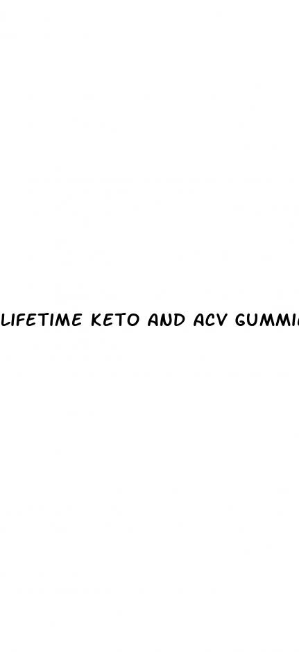 lifetime keto and acv gummies