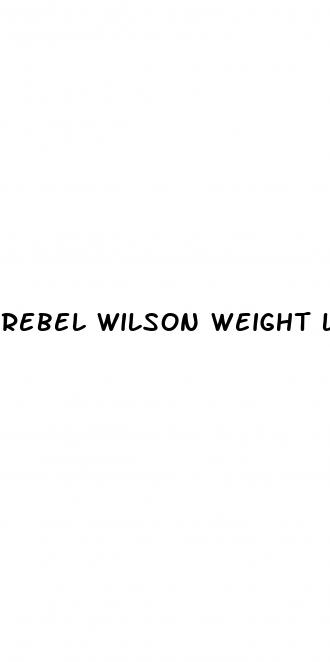 rebel wilson weight loss clair woodward