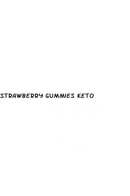 strawberry gummies keto