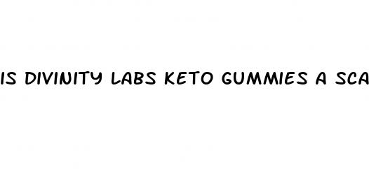 is divinity labs keto gummies a scam