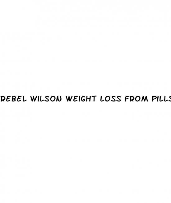 rebel wilson weight loss from pills or not