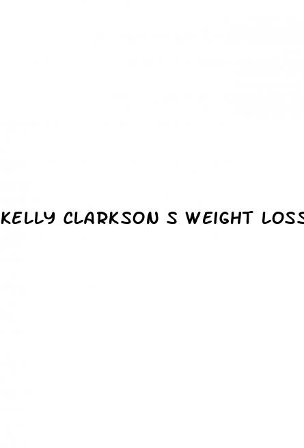 kelly clarkson s weight loss journey