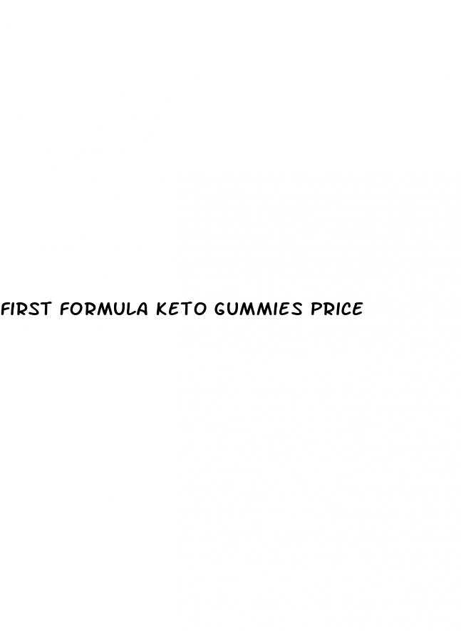 first formula keto gummies price