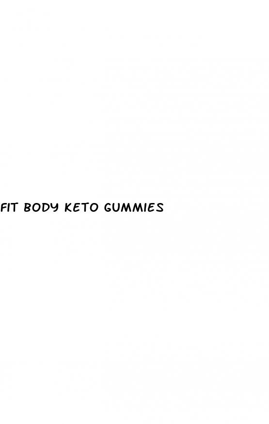 fit body keto gummies