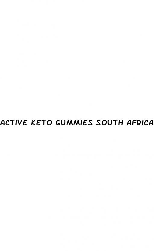 active keto gummies south africa