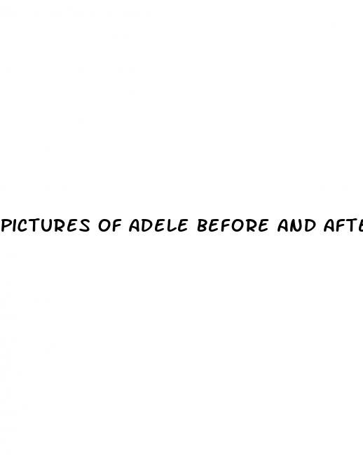 pictures of adele before and after weight loss