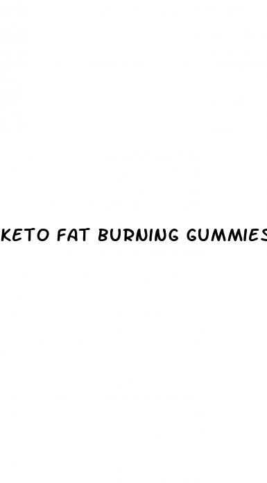 keto fat burning gummies