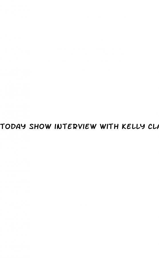 today show interview with kelly clarkson weight loss