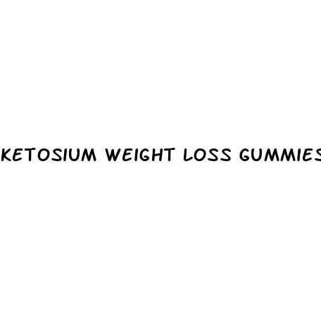 ketosium weight loss gummies