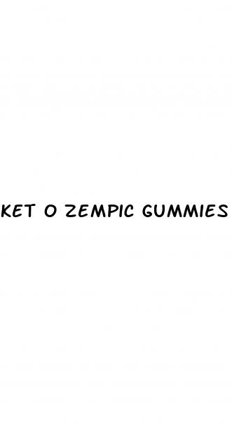 ket o zempic gummies