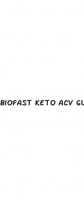 biofast keto acv gummies ingredients