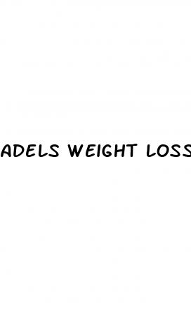 adels weight loss