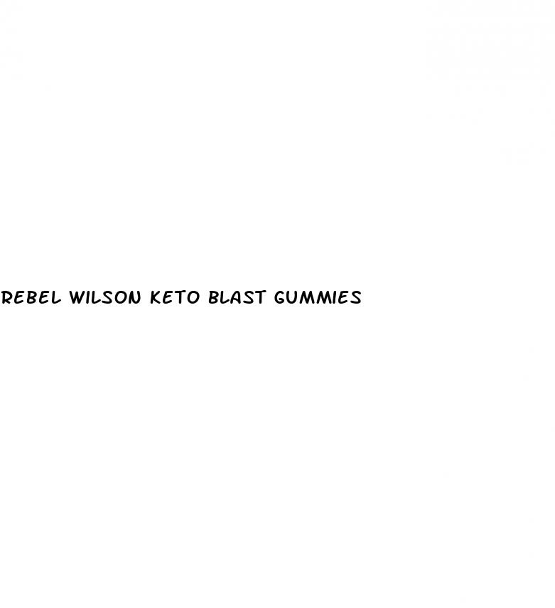 rebel wilson keto blast gummies