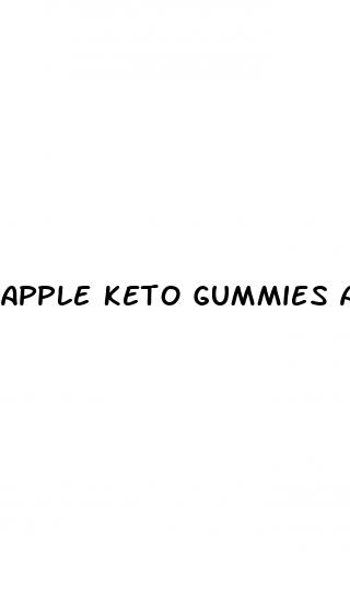 apple keto gummies au