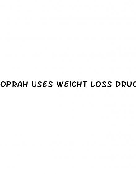 oprah uses weight loss drug