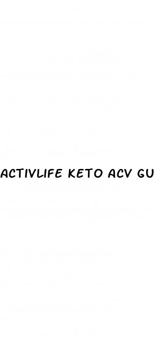 activlife keto acv gummies weight loss support