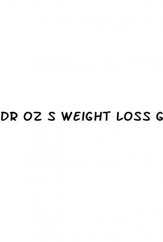 dr oz s weight loss gummies