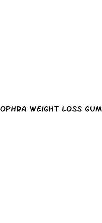 ophra weight loss gummies