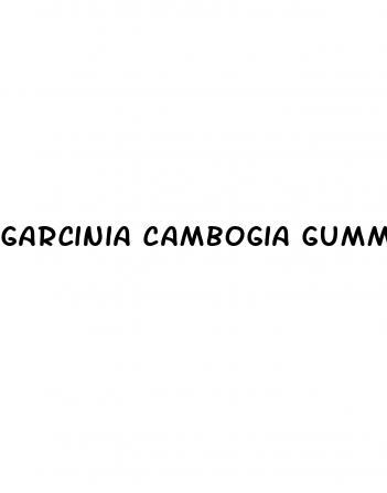 garcinia cambogia gummies for weight loss