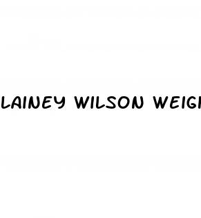 lainey wilson weight loss