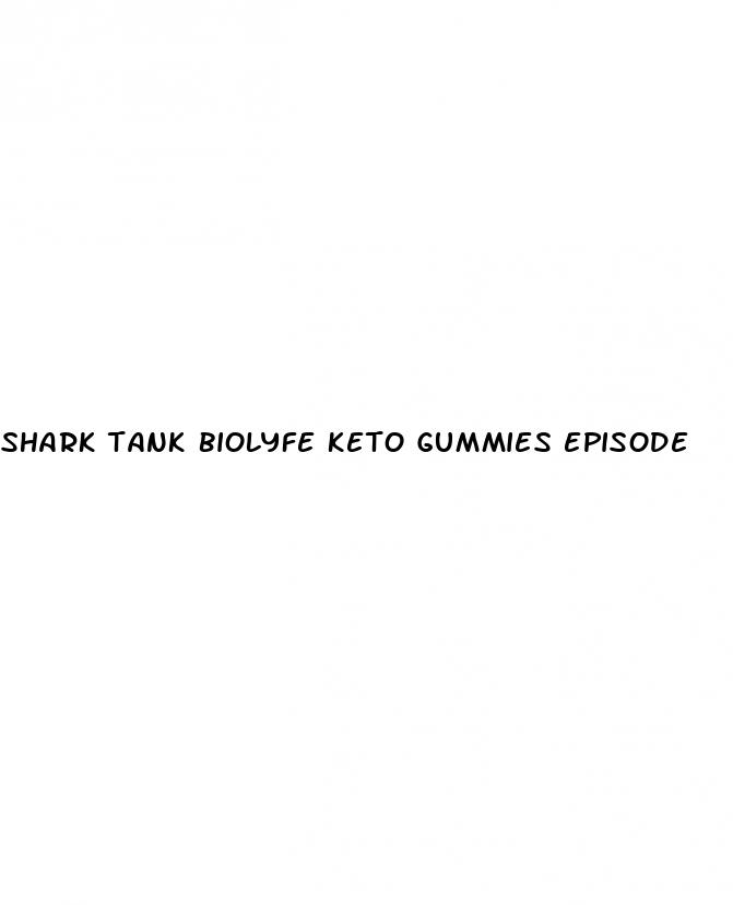 shark tank biolyfe keto gummies episode