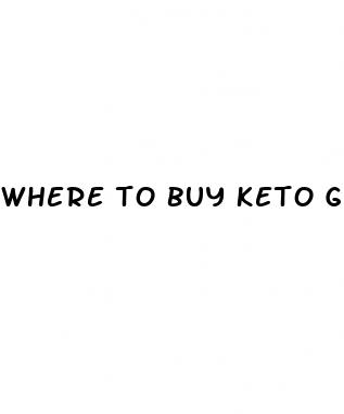 where to buy keto gummies in store