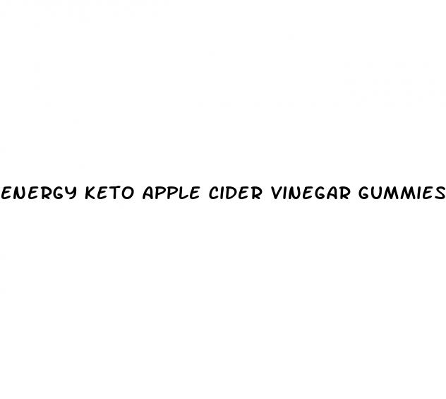 energy keto apple cider vinegar gummies