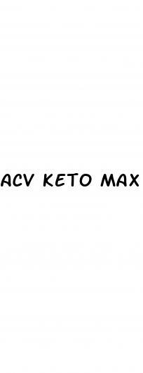 acv keto max gummies