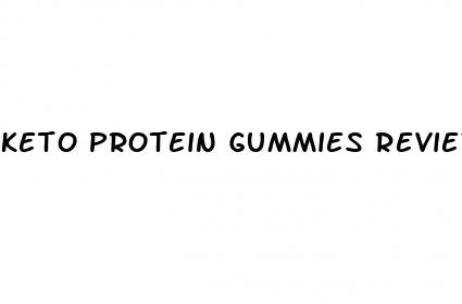 keto protein gummies reviews