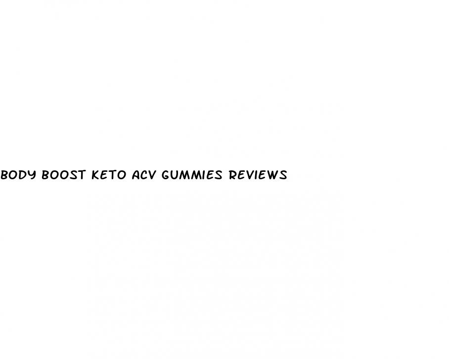 body boost keto acv gummies reviews