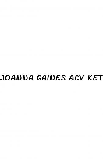 joanna gaines acv keto gummies