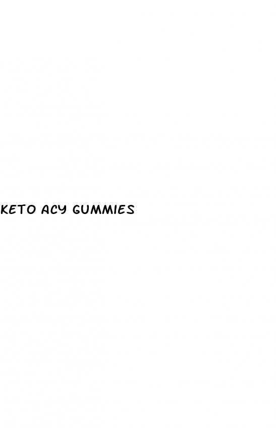 keto acy gummies